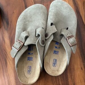 Birkenstock Boston Soft Footbed Size 38